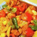 山ばあば's cooksnap of when they made ピーマンと鳥ももの酢豚 簡単ﾚｼﾋﾟ.