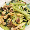 miiko大好き's cooksnap of when they made 小松菜としめじの卵炒め.