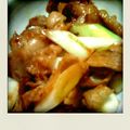 Ｅ－１０'s cooksnap of when they made 豚バラ肉をねぎと生姜でさっぱり！うまいよ.