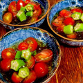 ルぴあ's cooksnap of when they made もずくとトマトの酢の物.
