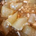 まぐきち's cooksnap of when they made 冬瓜と鶏ひき肉のあったかそぼろ煮.