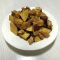 S72☆'s cooksnap of when they made おかずにもなるよ♪薩摩芋の胡桃味噌和え.