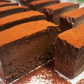 2児のパパだ's cooksnap of when they made 生チョコ風★とろけるチョコチーズケーキ♪.