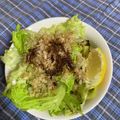 クック49L4Ho☆'s cooksnap of when they made パパっとできるレタスのおかかレモンサラダ.