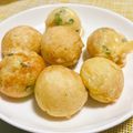しぃか！'s cooksnap of when they made たこ焼き粉要らず★トロふわたこ焼き.