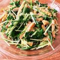 はーくんごーごー's cooksnap of when they made ■油揚げと水菜のカリカリじゃこ炒め■.