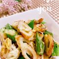 オウジリリノエ's cooksnap of when they made オクラとちくわの卵とじ.