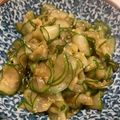 ゆみらんたん's cooksnap of when they made 【農家のレシピ】キュウリのキンピラ.