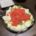 クロ８５'s cooksnap of when they made 罪悪感満載！豆腐と明太子のアヒージョ.