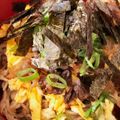 hakobetet's cooksnap of when they made 山口出身・平匡さん直伝！瓦蕎麦.