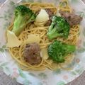ハーシーズ's cooksnap of when they made サルシッチャとブロッコリーのスパゲッティ.