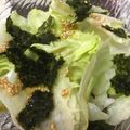 ココアLoveママ's cooksnap of when they made 5分で！レタスと海苔のサラダ.