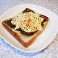 ＠迷子＠'s cooksnap of when they made 温玉のりトースト.