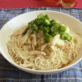 クック49L4Ho☆'s cooksnap of when they made オクラと長いもの冷やしそうめん.