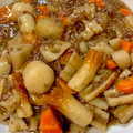 あい♪らんど's cooksnap of when they made 手早く☆簡単☆根菜のそぼろ煮.