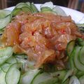 シューひろちゃん's cooksnap of when they made キュウリとクラゲの和え物.