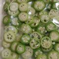 ぴゃるか's cooksnap of when they made 【レンジで簡単】オクラの冷凍保存.