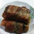 roll21's cooksnap of when they made 巻き方ひとつでプロの味！ナスのしそ肉巻き.