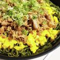 nammy's cooksnap of when they made フライパンで簡単！瓦そば風.