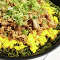 nammy's cooksnap of when they made フライパンで簡単！瓦そば風.