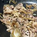 Sac’HiNa's cooksnap of when they made ＊牛薄切り肉の生姜焼き＊.