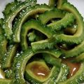 クックDYWCTR☆'s cooksnap of when they made ゴーヤのからしあえ.