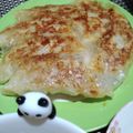ひっこ's cooksnap of when they made 羽根付き餃子の美味しい焼き方.