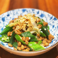 西＊絵子's cooksnap of when they made 簡単おつまみ☆おくら納豆.