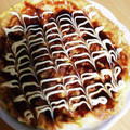 ｷﾗｷﾗﾎﾞｼ's cooksnap of when they made 超簡単　うどんねぎ玉子でお好み焼き風.