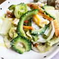 ✿ykyk✿'s cooksnap of when they made ゴーヤ入りレタス炒め〜レタス大量消費.