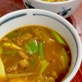 ルぴあ's cooksnap of when they made スープカレーをリメイク♥カレーうどん鍋.