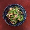 ♡mocco♡'s cooksnap of when they made 簡単すぎる★ゴーヤとツナのゴマ油和え.