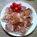 ポニーリボン's cooksnap of when they made 蒸さず焼く！パリパリ焼きシュウマイ！.