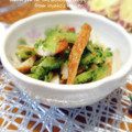 inyako's cooksnap of when they made ゴーヤとさつま揚げの酢の物.
