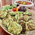 Superlittleboo's cooksnap of when they made 餃子の餡の残りで！ふわふわ豆腐ハンバーグ.