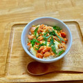 komutatata's cooksnap of when they made とろ〜りチーズと鮭フレークの簡単ご飯☆.