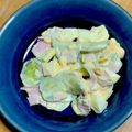 ピョンちゃん★'s cooksnap of when they made きゅうりとゆで卵のサラダ.