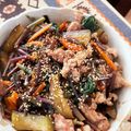 拓斗ここな's cooksnap of when they made つるむらさきと豚肉でごはんのすすむおかず.