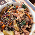 拓斗ここな's cooksnap of when they made つるむらさきと豚肉でごはんのすすむおかず.