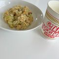 yumichii31's cooksnap of when they made カップヌードルチャーハン.