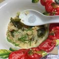 クック5JVRUQ☆'s cooksnap of when they made 鮭ワカメ卵のオガタ雑炊.