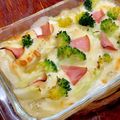 ルぴあ's cooksnap of when they made ハムとじゃがいものチーズグラタン.