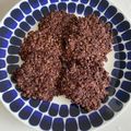 食べポジ's cooksnap of when they made オートミール◎ココアクッキー.