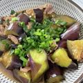 クック1GTQTS☆'s cooksnap of when they made 簡単！麺つゆでナスの煮浸し、豚肉入り☆.