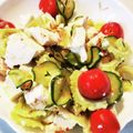 あまね's cooksnap of when they made ゴーヤと豆腐とトマトの簡単サラダ.