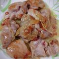 とみぃ11's cooksnap of when they made 鶏肉のアヒージョ.