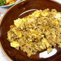 ☆yopipi's cooksnap of when they made 黒チャーハン.