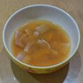 ラリー＆サラ's cooksnap of when they made かぼちゃとベーコンのお味噌汁〃.
