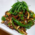まきといん's cooksnap of when they made じゃこピーマンのピリ辛炒め★にんにく風味.