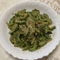 明日の風☆'s cooksnap of when they made 簡単♪ゴーヤの炒め煮.